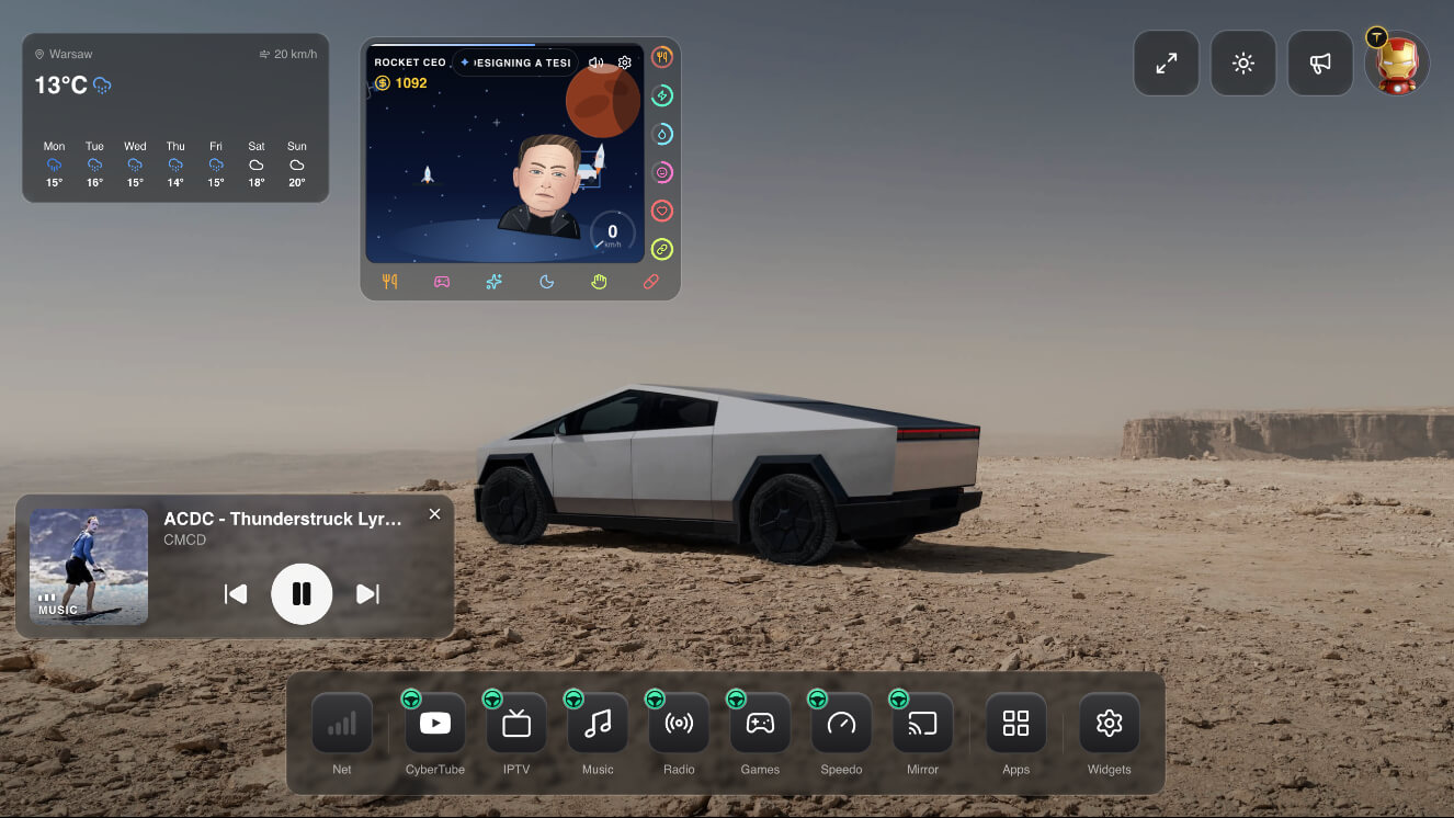 Play a SoundCloud track on the dash